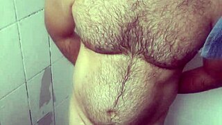 wanna hide and jerk off cumming on my shower legs?