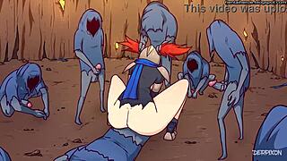 Fandetales Russian Gangbang With Rough Doggystyle Creampies