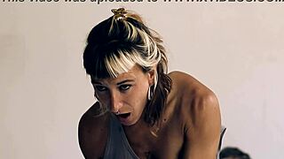 mmm loving this reverse cowgirl food fetish fuck and eat