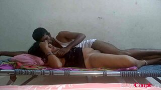 Why wait? Horny Telugu wife fucks wild on wedding morning