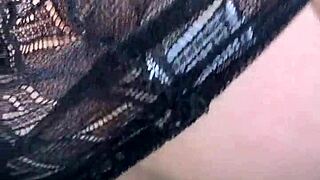 Her tight ass resists my probing finger teasingly