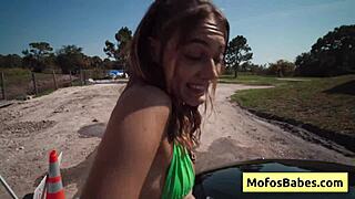 hot blonde jc wilds massive boobs fucked at car wash by johnny love