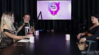 Val Mineirinha Bora Cast Comp with Bruna Carlos Sheer Red Tease