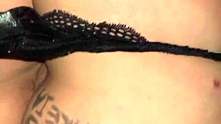 Her tight ass resists my probing finger teasingly