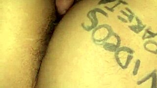 Her tight ass resists my probing finger teasingly