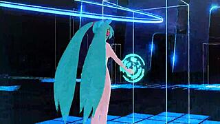 Hatsune Miku Nude Mod Reveals Big Ass Tits Goddess
