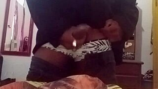 retro group blue films with huge cocked negro calling for more