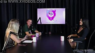 Val Mineirinha Bora Cast Comp with Bruna Carlos Sheer Red Tease