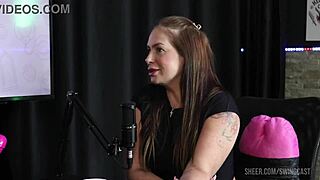 francis simas and tifany rocha's sheer red lingerie swing orgy compilation