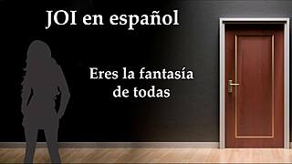 FOUR FRIENDS HOST JOI PARTY YOU JERK OFF SPANISH VOICE COMMANDS!