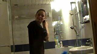 Flora And Johny's Sauna Oil Massage Handjob