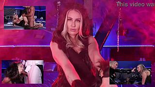 Blonde milf star whore rides monster cocks in orgy creampie cosplay