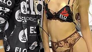 EMMA SIRUS TACKLES SPICY CASTING CHALLENGES BIG TITS EXPOSED!