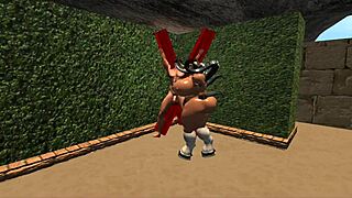 Monster Gladiator Dominates Big Ass Big Tits Slut