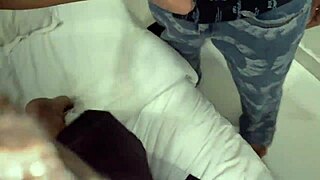 big ass hostel girl alone in her dorm room teasing oiled curves. she worships her huge cheeks slowly now