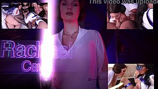 Blonde milf star whore rides monster cocks in orgy creampie cosplay