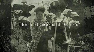 secret erotic vintage hairy milf beaver exposed in retro antique silent films