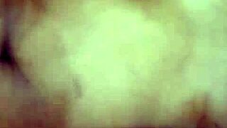 rextipy oils up melina's big natural black tits and tall skinny ass