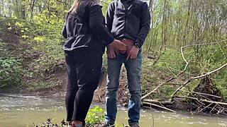 your wife won't fuck you but her stepmom in law will right now outdoors?