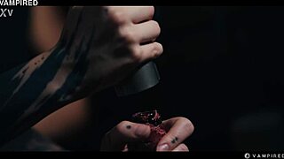 mag numb vampire dominates punk clemence into dripping slave