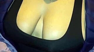 Chubby mature whore with huge ass in red thong accepts street fuck proposals from stranger