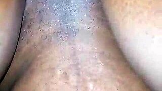 rextipy oils up melina's big natural black tits and tall skinny ass