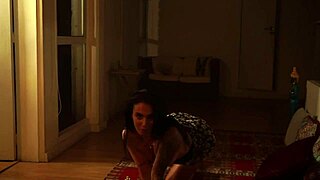 Latina oils up rips clothes STRIPTEASE seduction