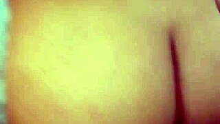 morenita fresh from shower shows off sexy pussy