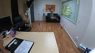 Skinny Milf Nataly Dewalt Gags On Cock In Casting