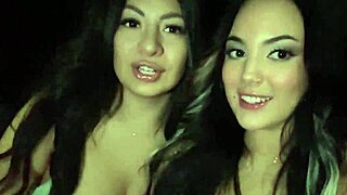 Big Titty Latina Besties Ride Uber Driver Cowgirl Doggystyle