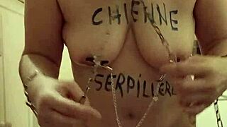 french milf slave bound spanked pissing humiliation pov