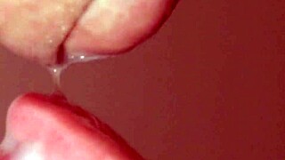 step sis takes close-up facial blast pt3 😍💦