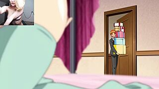 Post-Orgasm Strokes Force Him to Beg for Mercy