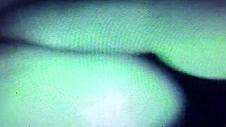 bitch spreads wide showing off her massive hairy pussy