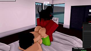 demon rails roblox hoe while girlfriend watches stunned