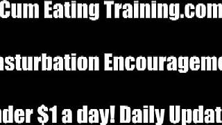 Stroke yourself then eat your cum?