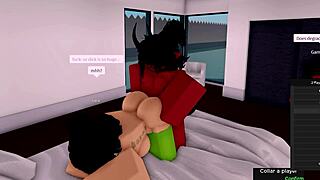 demon rails roblox hoe while girlfriend watches stunned