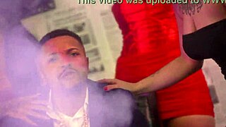 lingerie-clad teen struts into the cartel hideout ready for action