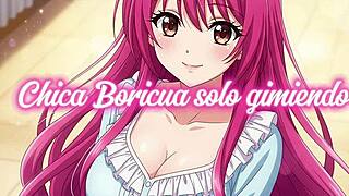 hear this boricua moan while she plays solo?