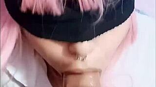 damn my tight latina neighbor's pussy lips drip wet on homemade vid