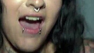 Blue eyed brunette wife feels ecstasy fucked nonstop in hotel bed