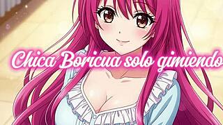 hear this boricua moan while she plays solo?