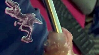 just easing my cock into some urethral sounding fun after work