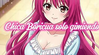 hear this boricua moan while she plays solo?