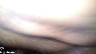 big black cock missionary creampie stretches my tight latina wife's huge ass