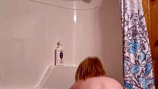 Sneaky Hidden Cam Catches Cute Girl Stripping Before Steamy Shower Bath