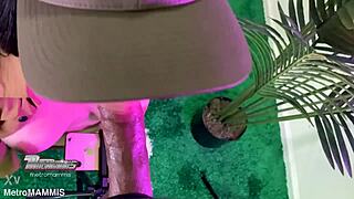 brazilian babe gags hard on monster bbc first deepthroat try