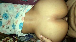 Quickie doggy fuck for single mom bent over before her son gets home from school!