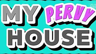 stepsis sneaks rooftop fuck with stepbro's big cock