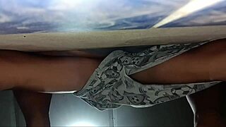 Hot Wife Skips Panties Begs Stranger Gropes